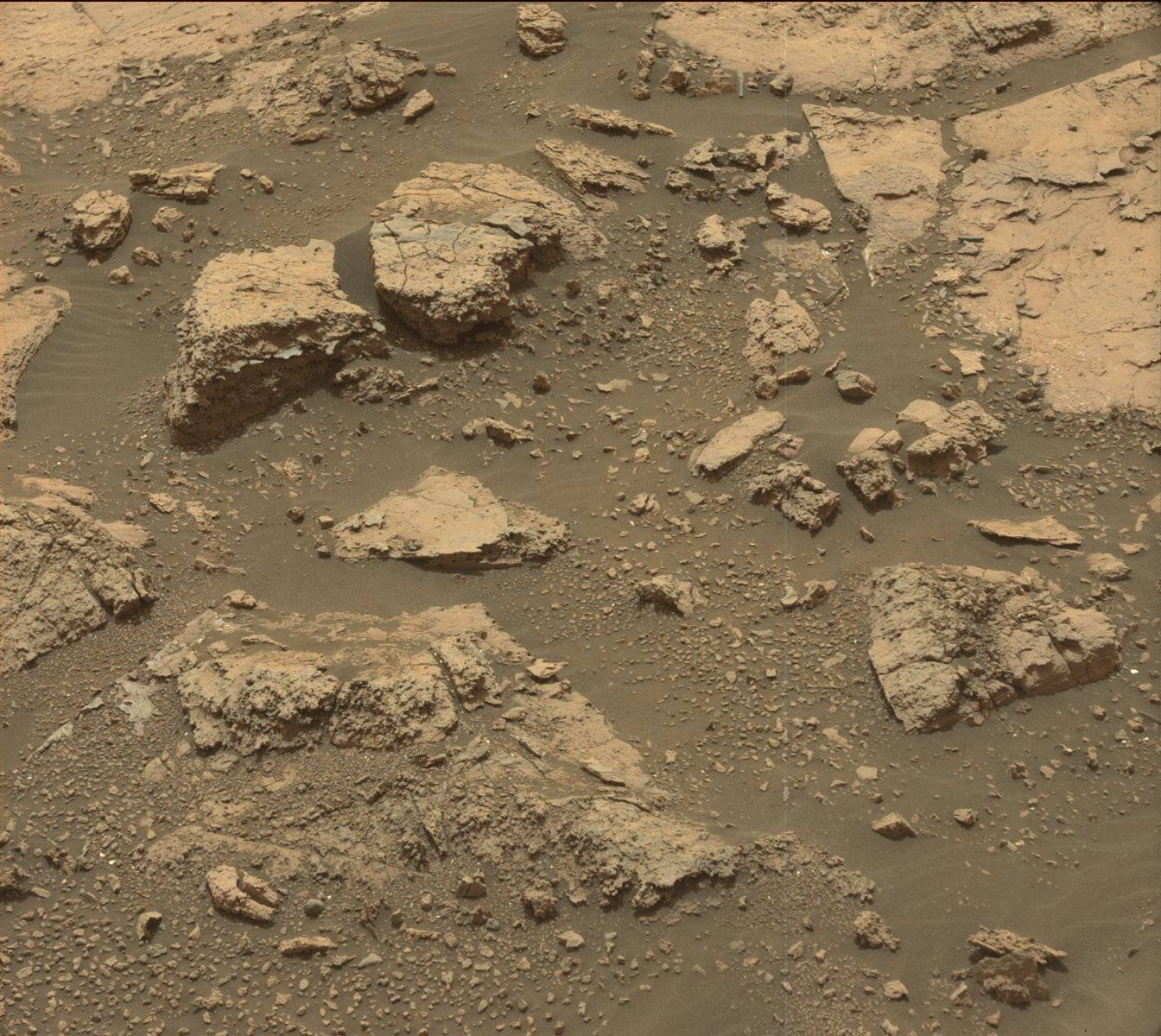 Nasa's Mars rover Curiosity acquired this image using its Mast Camera (Mastcam) on Sol 1482