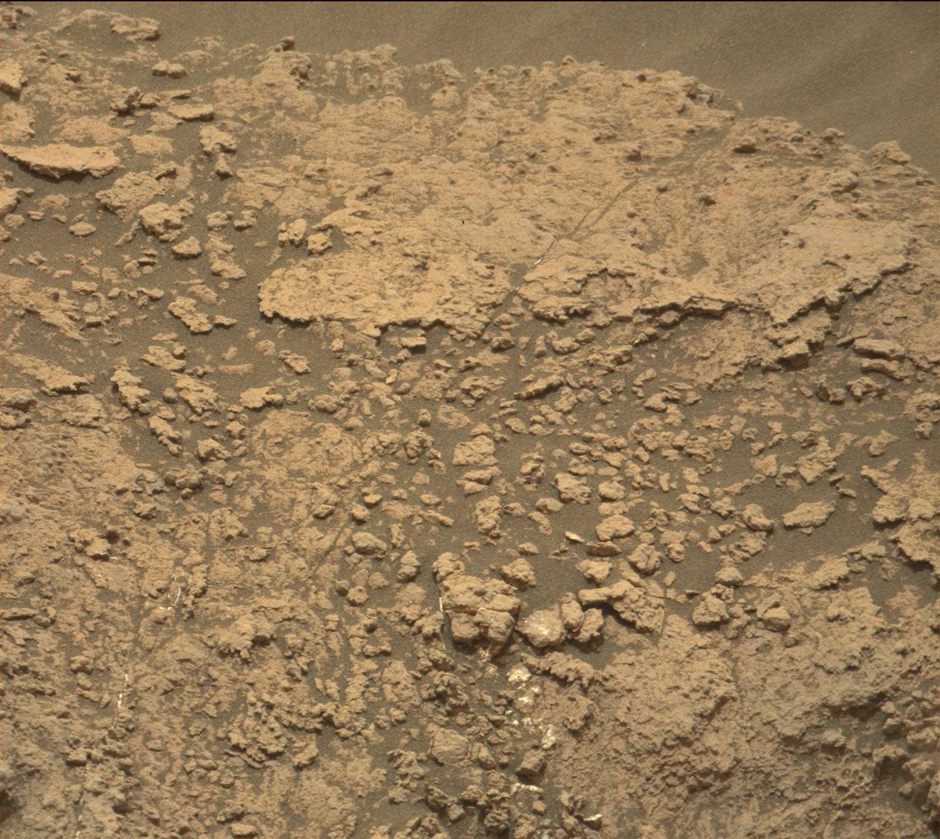 Nasa's Mars rover Curiosity acquired this image using its Mast Camera (Mastcam) on Sol 1482