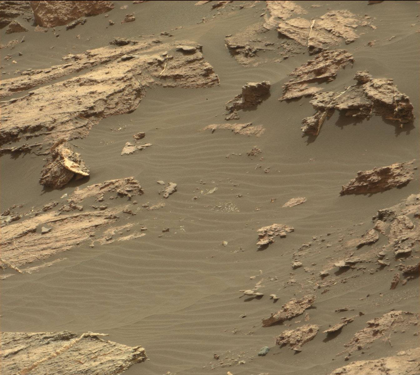 Nasa's Mars rover Curiosity acquired this image using its Mast Camera (Mastcam) on Sol 1485