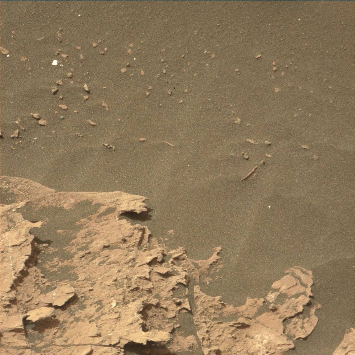 Nasa's Mars rover Curiosity acquired this image using its Mast Camera (Mastcam) on Sol 1485