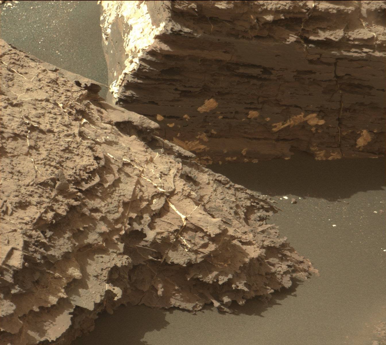 Nasa's Mars rover Curiosity acquired this image using its Mast Camera (Mastcam) on Sol 1489