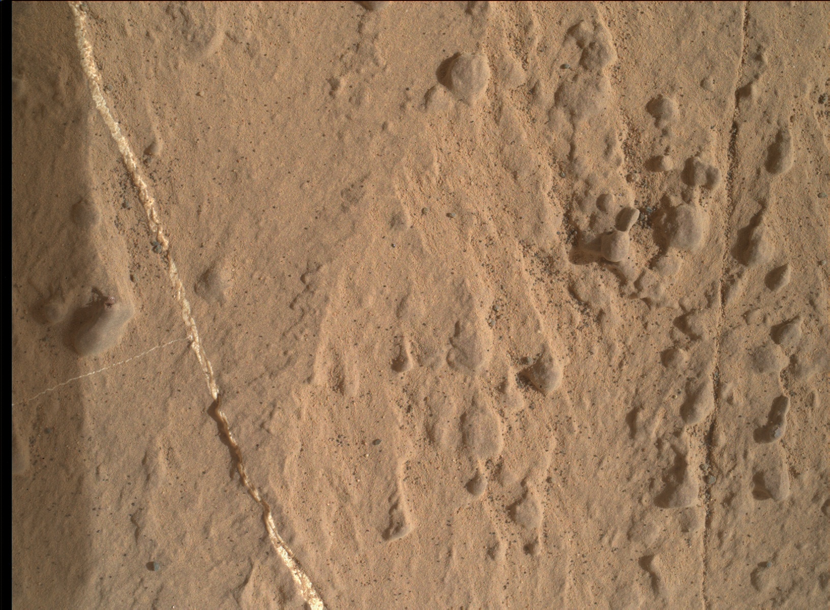 Nasa's Mars rover Curiosity acquired this image using its Mars Hand Lens Imager (MAHLI) on Sol 1491