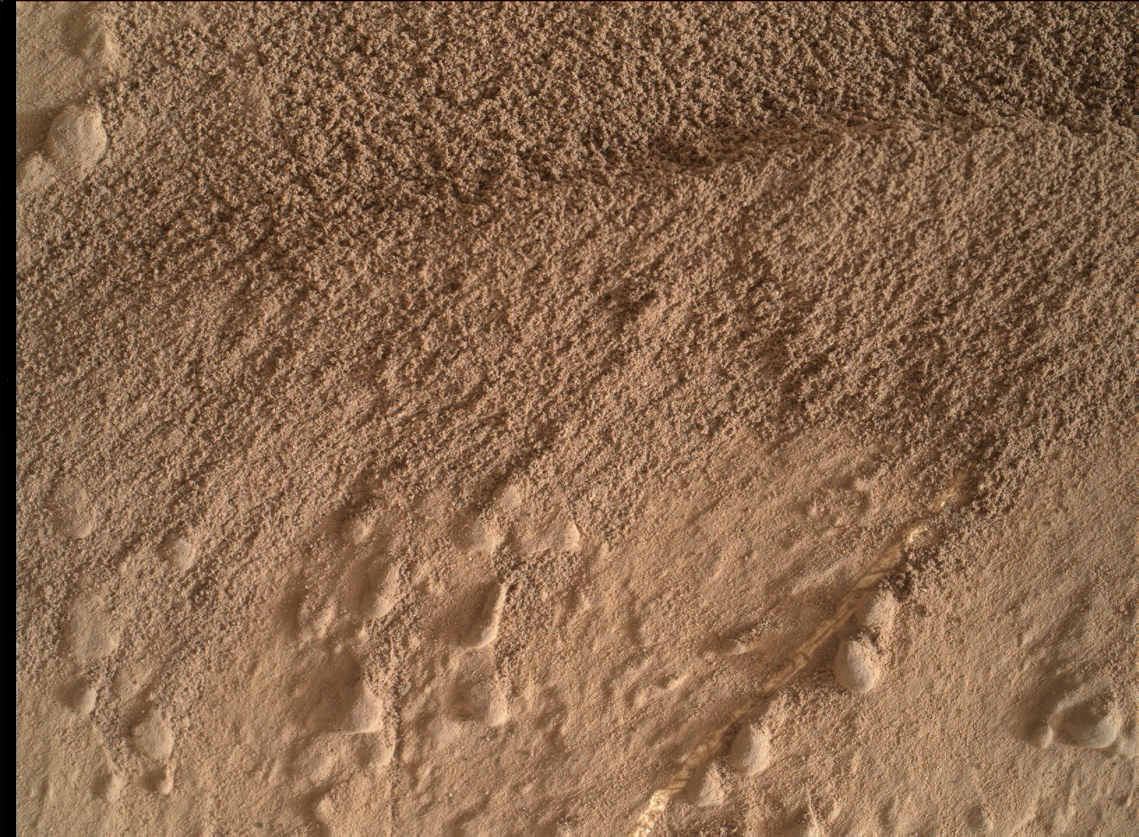 Nasa's Mars rover Curiosity acquired this image using its Mars Hand Lens Imager (MAHLI) on Sol 1493
