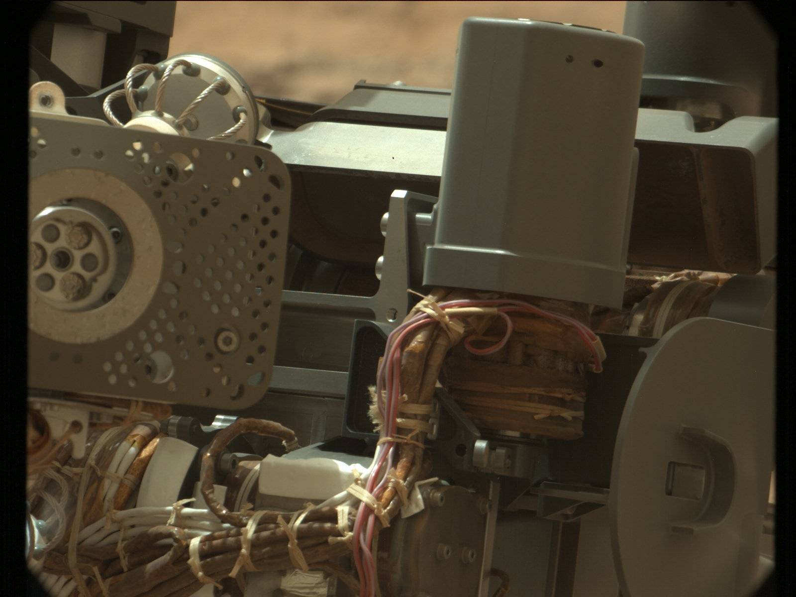 Nasa's Mars rover Curiosity acquired this image using its Mast Camera (Mastcam) on Sol 1494