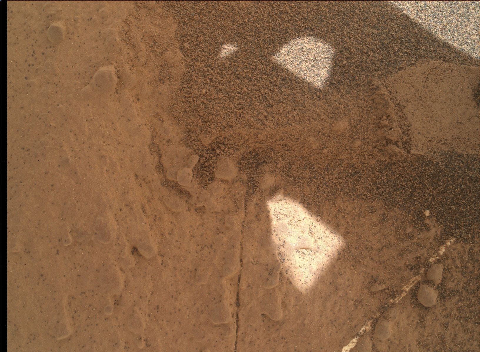 Nasa's Mars rover Curiosity acquired this image using its Mars Hand Lens Imager (MAHLI) on Sol 1494