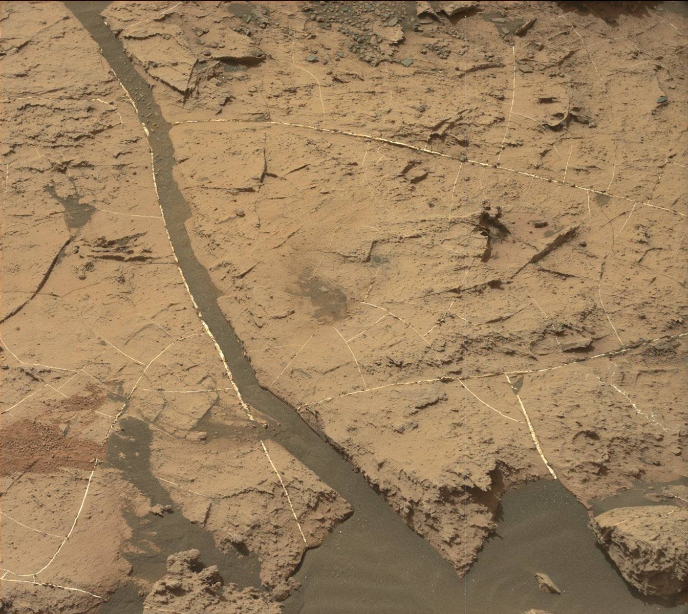 Nasa's Mars rover Curiosity acquired this image using its Mast Camera (Mastcam) on Sol 1495