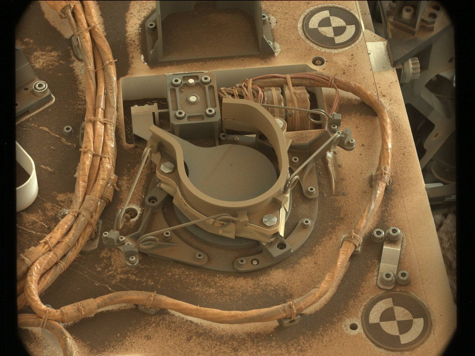 Nasa's Mars rover Curiosity acquired this image using its Mast Camera (Mastcam) on Sol 1496