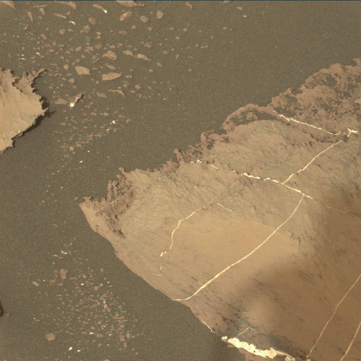 Nasa's Mars rover Curiosity acquired this image using its Mast Camera (Mastcam) on Sol 1498