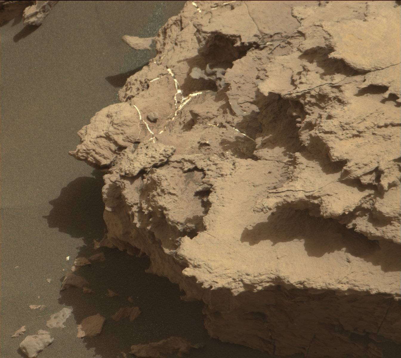 Nasa's Mars rover Curiosity acquired this image using its Mast Camera (Mastcam) on Sol 1502