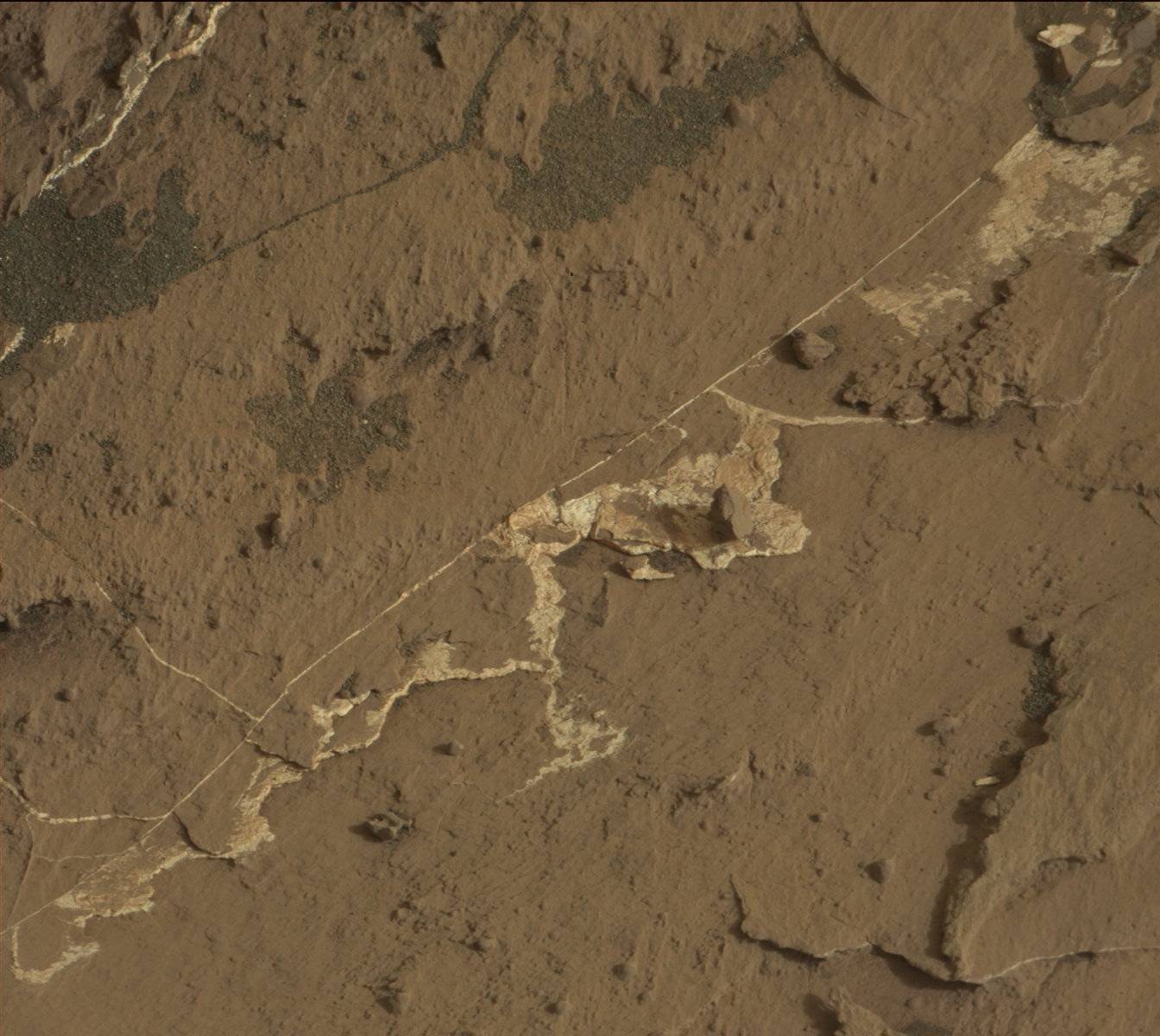 Nasa's Mars rover Curiosity acquired this image using its Mast Camera (Mastcam) on Sol 1504