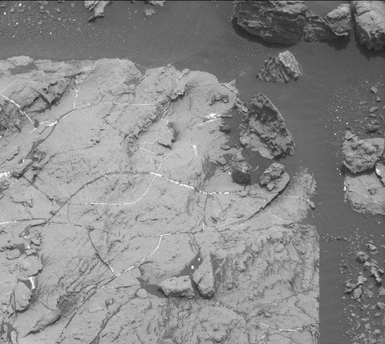 Nasa's Mars rover Curiosity acquired this image using its Mast Camera (Mastcam) on Sol 1505