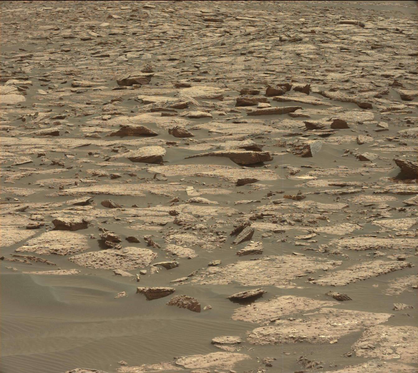 Nasa's Mars rover Curiosity acquired this image using its Mast Camera (Mastcam) on Sol 1508