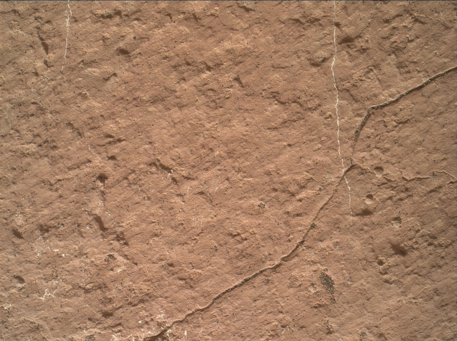 Nasa's Mars rover Curiosity acquired this image using its Mars Hand Lens Imager (MAHLI) on Sol 1511