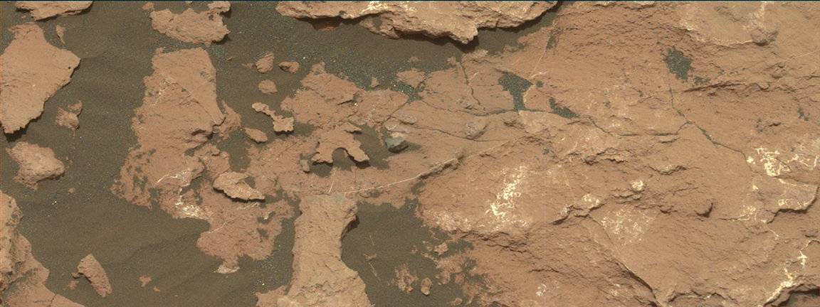 Nasa's Mars rover Curiosity acquired this image using its Mast Camera (Mastcam) on Sol 1512