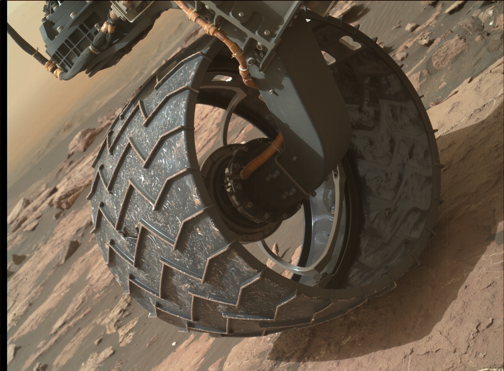Nasa's Mars rover Curiosity acquired this image using its Mars Hand Lens Imager (MAHLI) on Sol 1512
