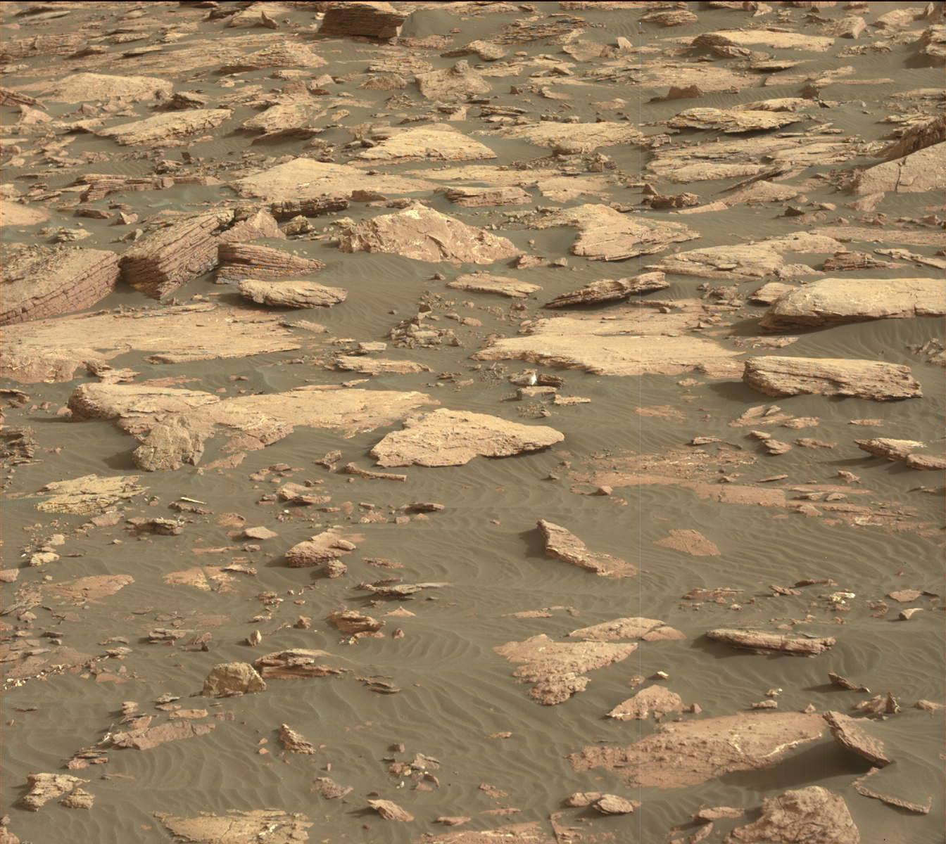 Nasa's Mars rover Curiosity acquired this image using its Mast Camera (Mastcam) on Sol 1514