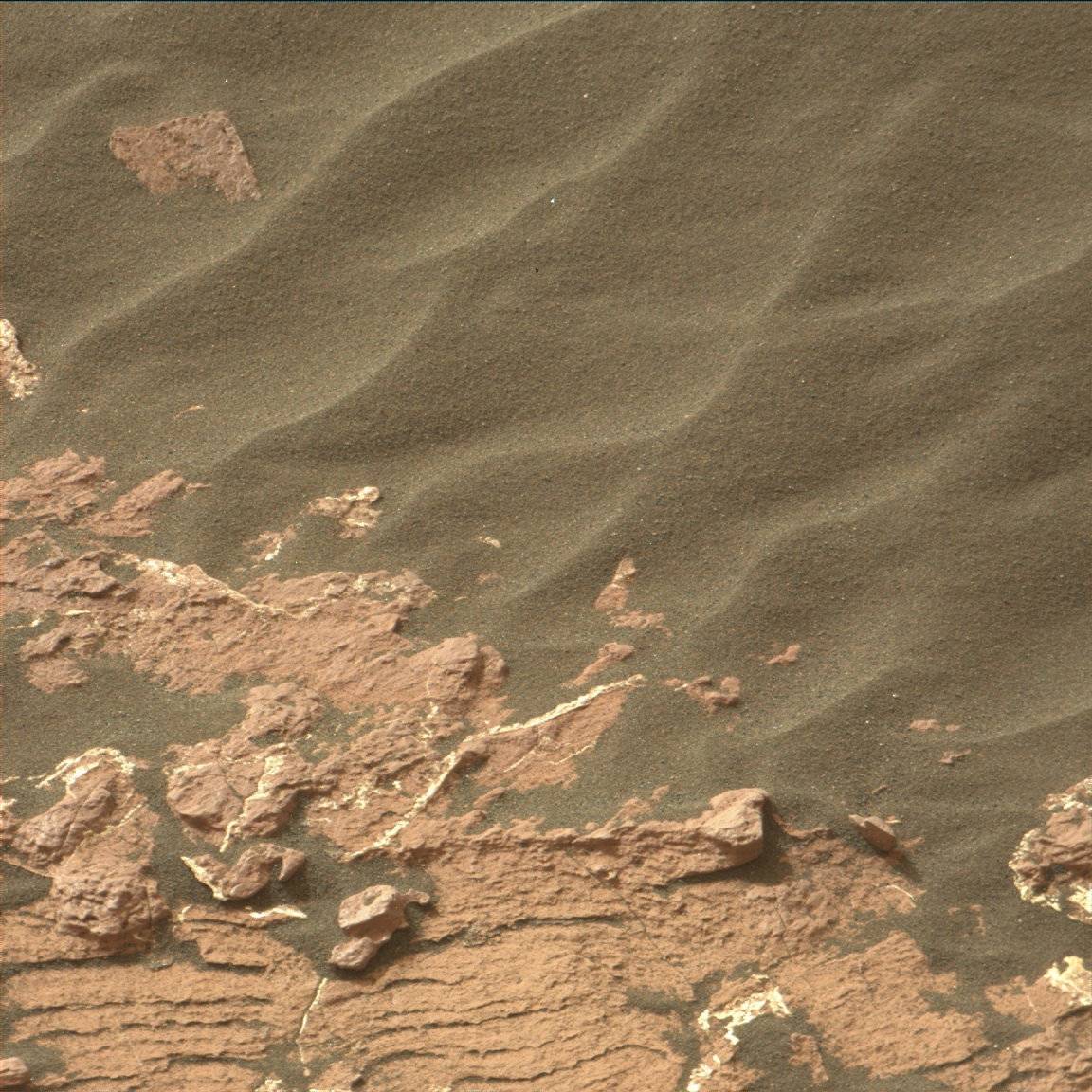 Nasa's Mars rover Curiosity acquired this image using its Mast Camera (Mastcam) on Sol 1514