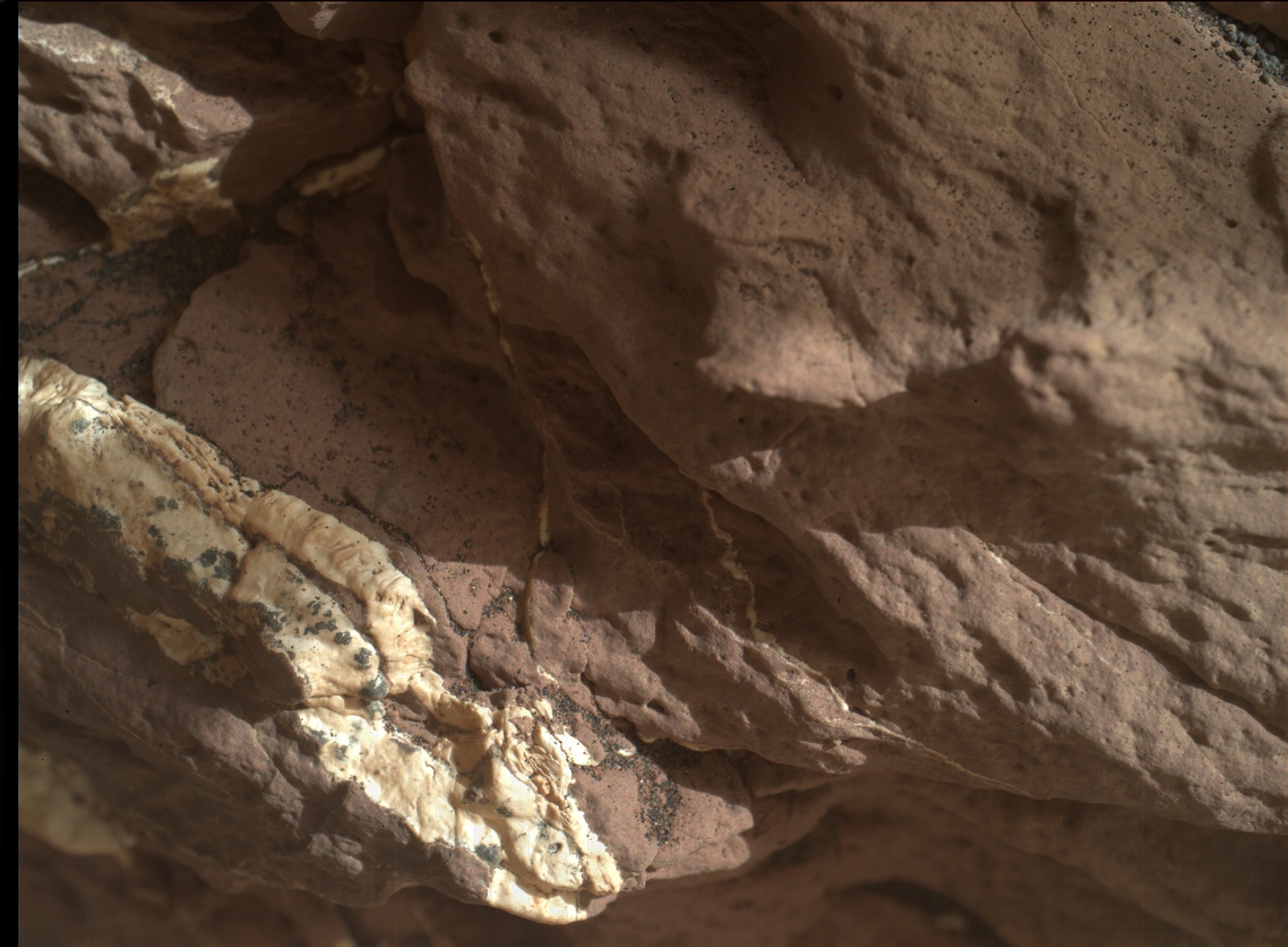 Nasa's Mars rover Curiosity acquired this image using its Mars Hand Lens Imager (MAHLI) on Sol 1514