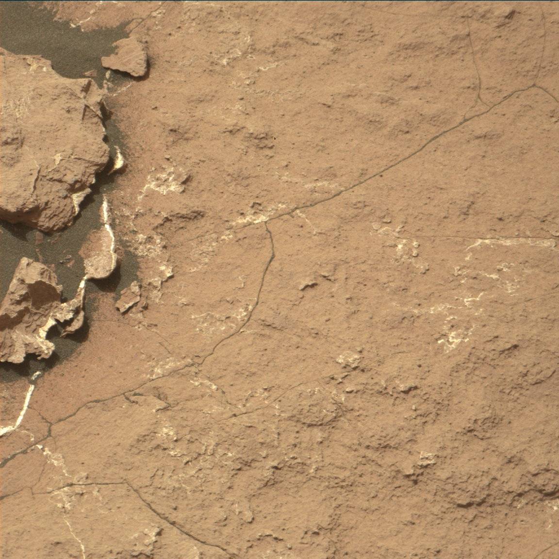 Nasa's Mars rover Curiosity acquired this image using its Mast Camera (Mastcam) on Sol 1516