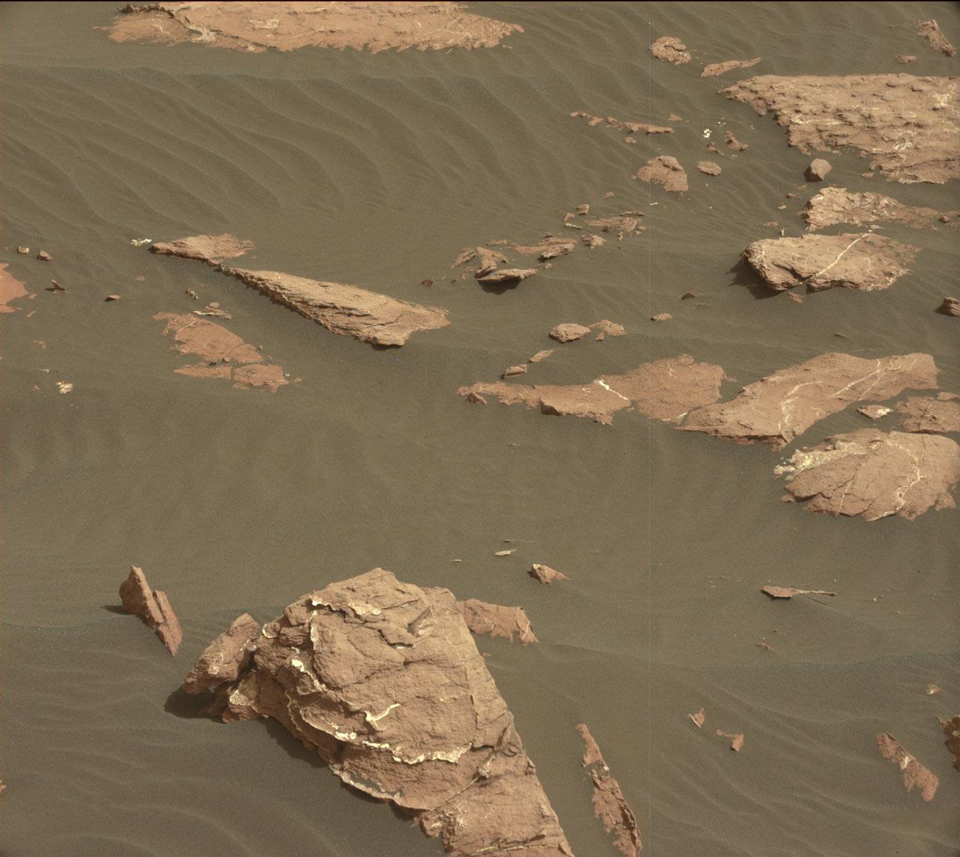 Nasa's Mars rover Curiosity acquired this image using its Mast Camera (Mastcam) on Sol 1518