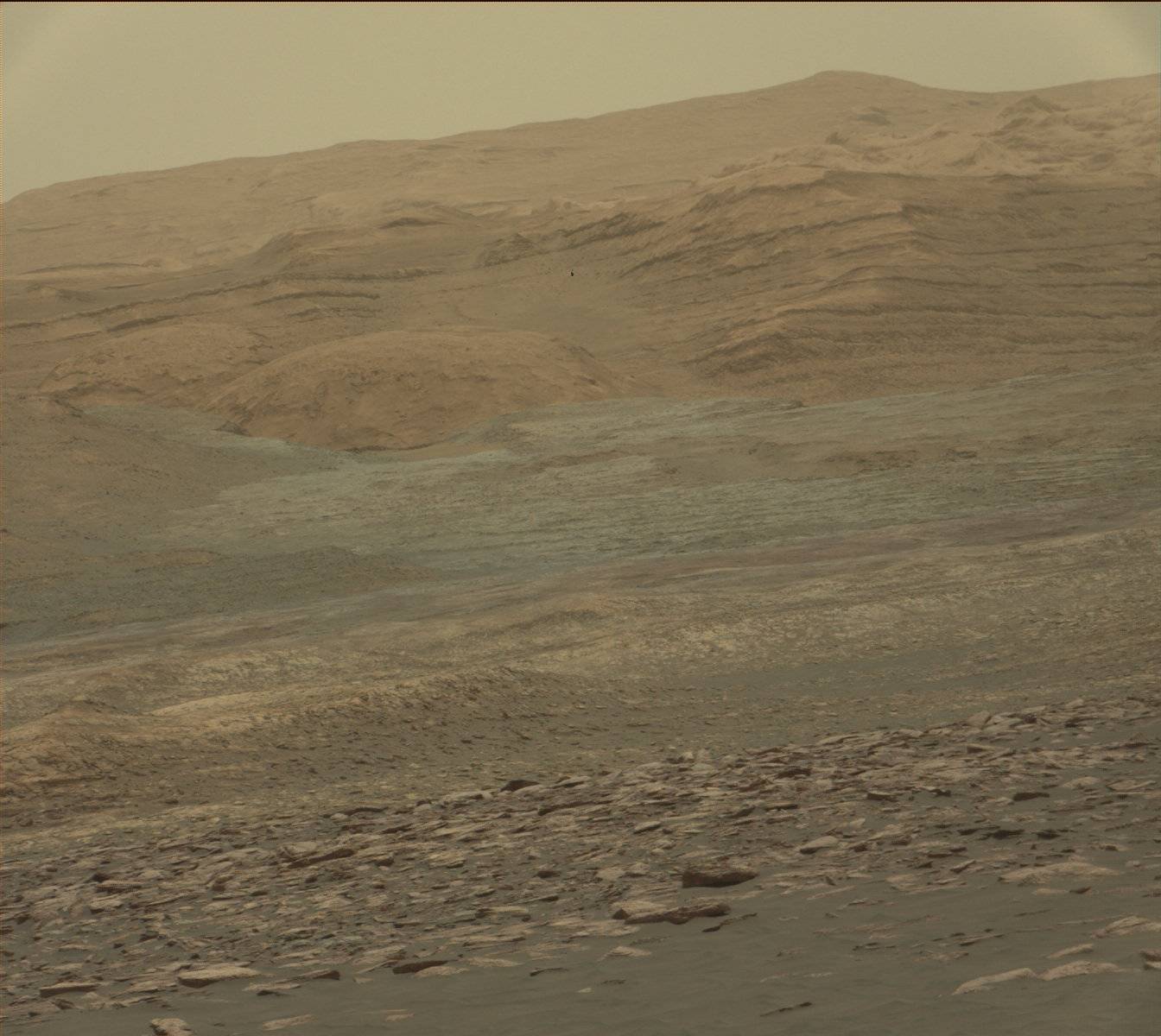 Nasa's Mars rover Curiosity acquired this image using its Mast Camera (Mastcam) on Sol 1520