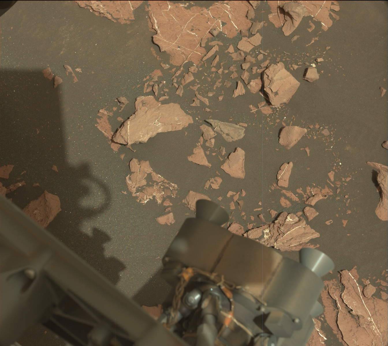 Nasa's Mars rover Curiosity acquired this image using its Mast Camera (Mastcam) on Sol 1523