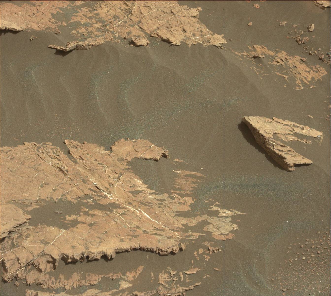 Nasa's Mars rover Curiosity acquired this image using its Mast Camera (Mastcam) on Sol 1524