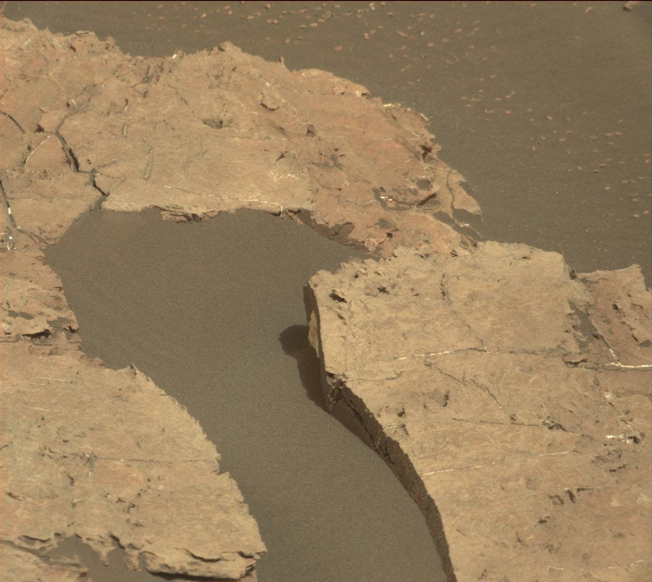 Nasa's Mars rover Curiosity acquired this image using its Mast Camera (Mastcam) on Sol 1525