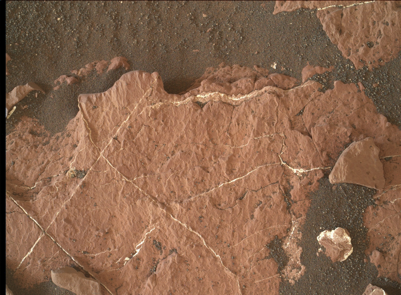 Nasa's Mars rover Curiosity acquired this image using its Mars Hand Lens Imager (MAHLI) on Sol 1525