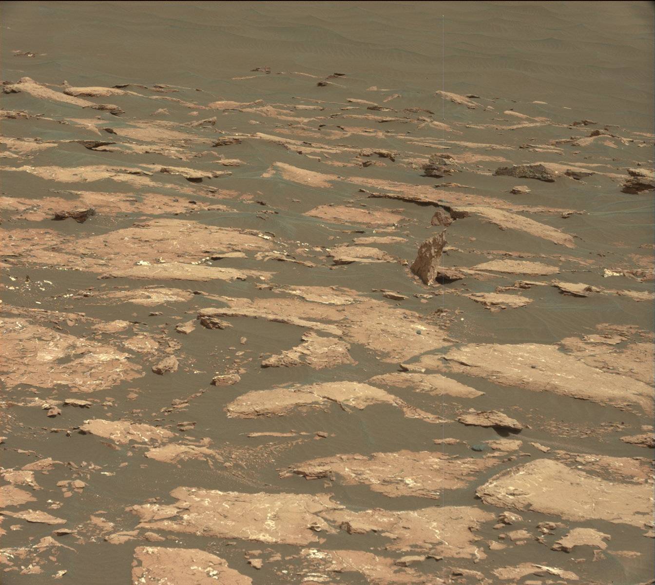 Nasa's Mars rover Curiosity acquired this image using its Mast Camera (Mastcam) on Sol 1528