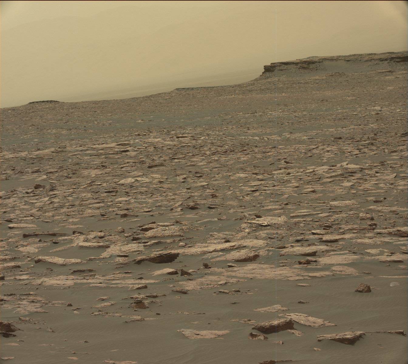 Nasa's Mars rover Curiosity acquired this image using its Mast Camera (Mastcam) on Sol 1528