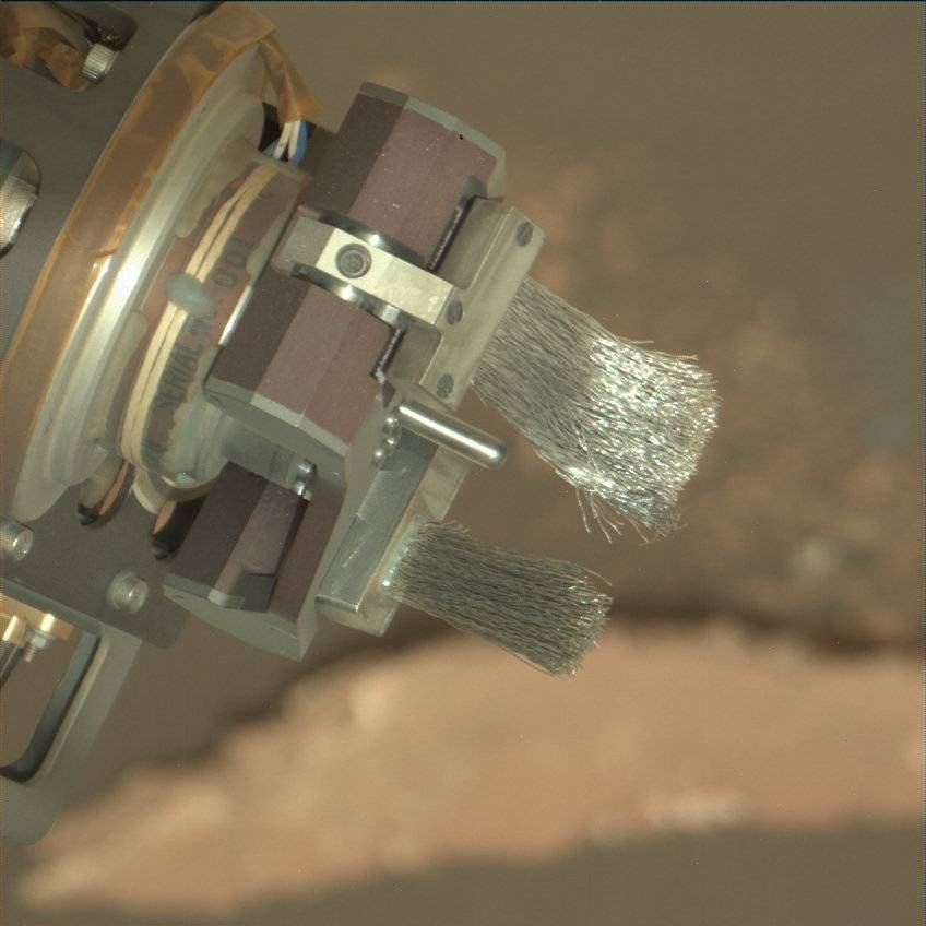 Nasa's Mars rover Curiosity acquired this image using its Mast Camera (Mastcam) on Sol 1531
