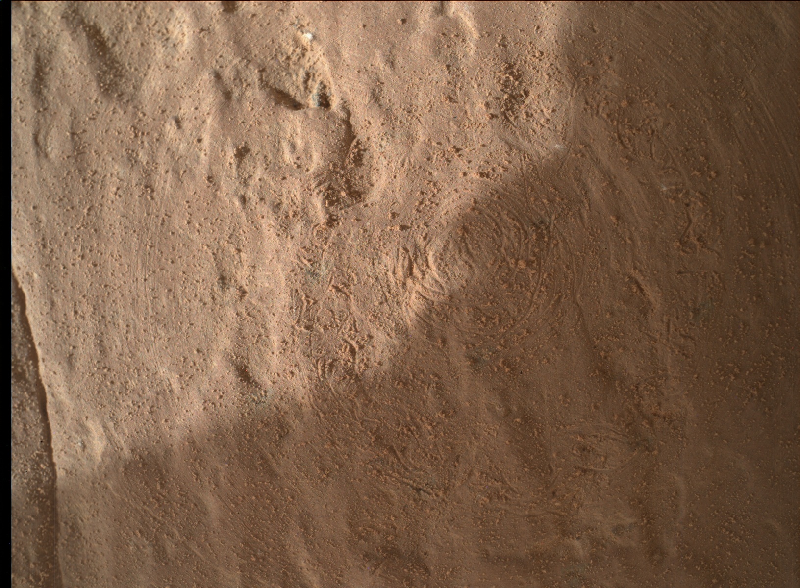 Nasa's Mars rover Curiosity acquired this image using its Mars Hand Lens Imager (MAHLI) on Sol 1531