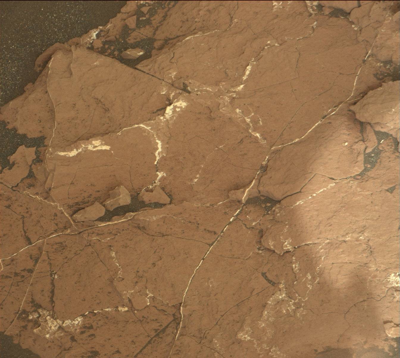 Nasa's Mars rover Curiosity acquired this image using its Mast Camera (Mastcam) on Sol 1535