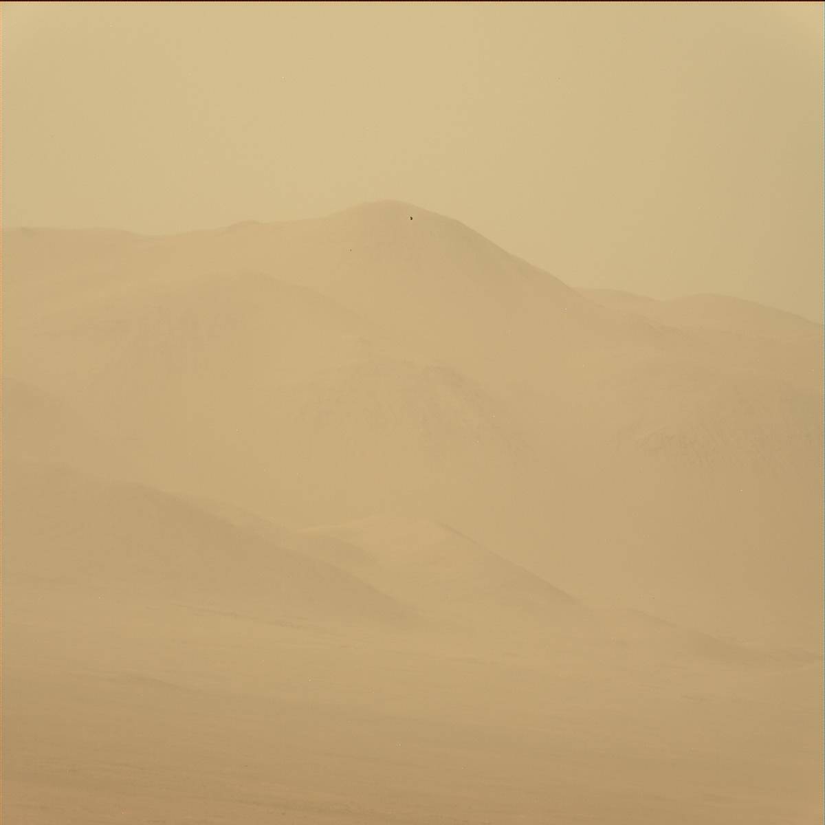 Nasa's Mars rover Curiosity acquired this image using its Mast Camera (Mastcam) on Sol 1544
