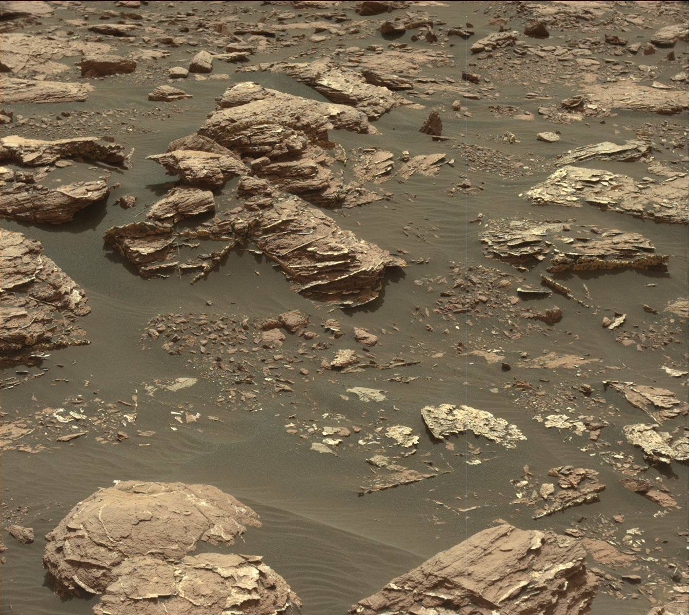 Nasa's Mars rover Curiosity acquired this image using its Mast Camera (Mastcam) on Sol 1545