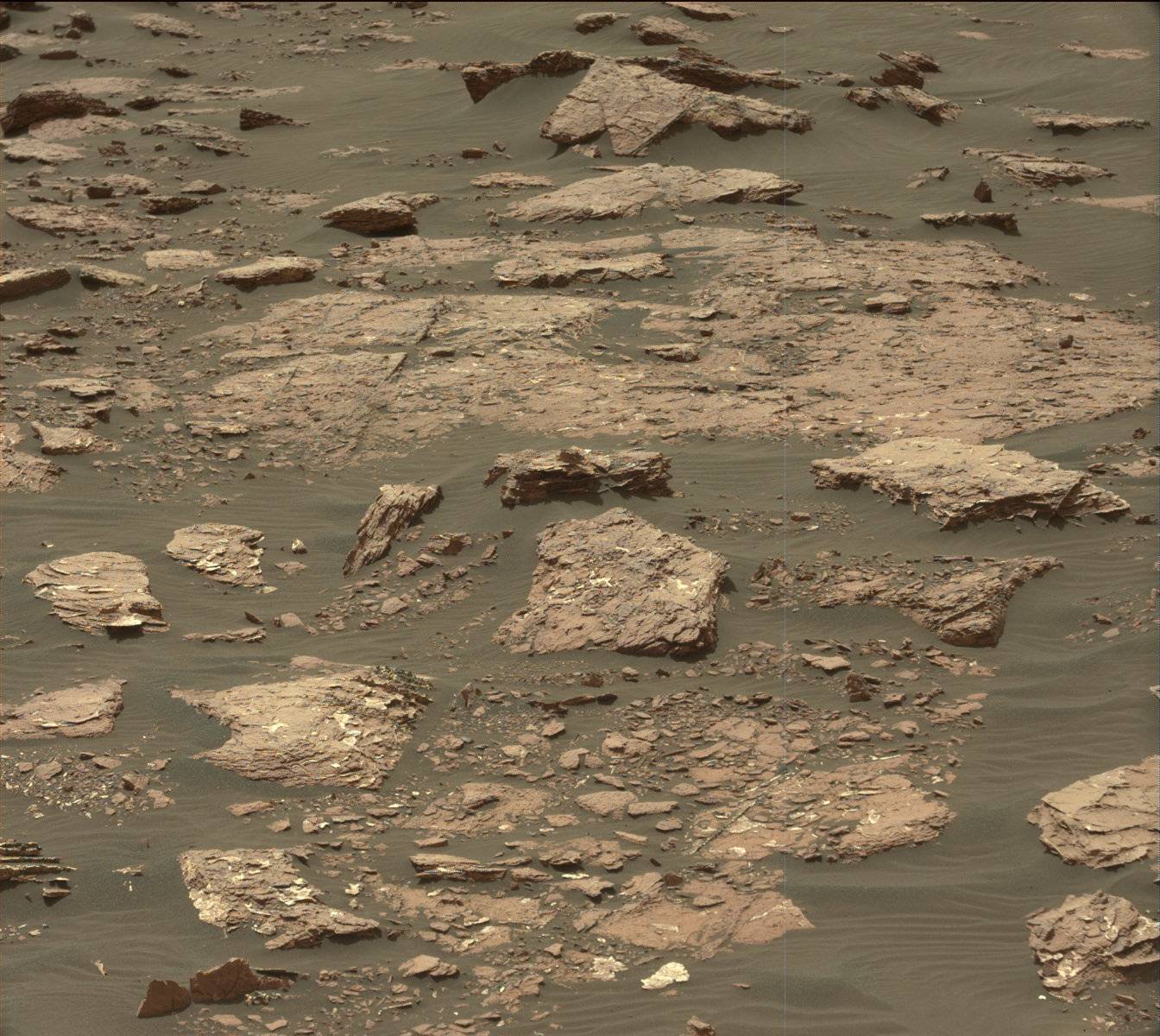Nasa's Mars rover Curiosity acquired this image using its Mast Camera (Mastcam) on Sol 1545