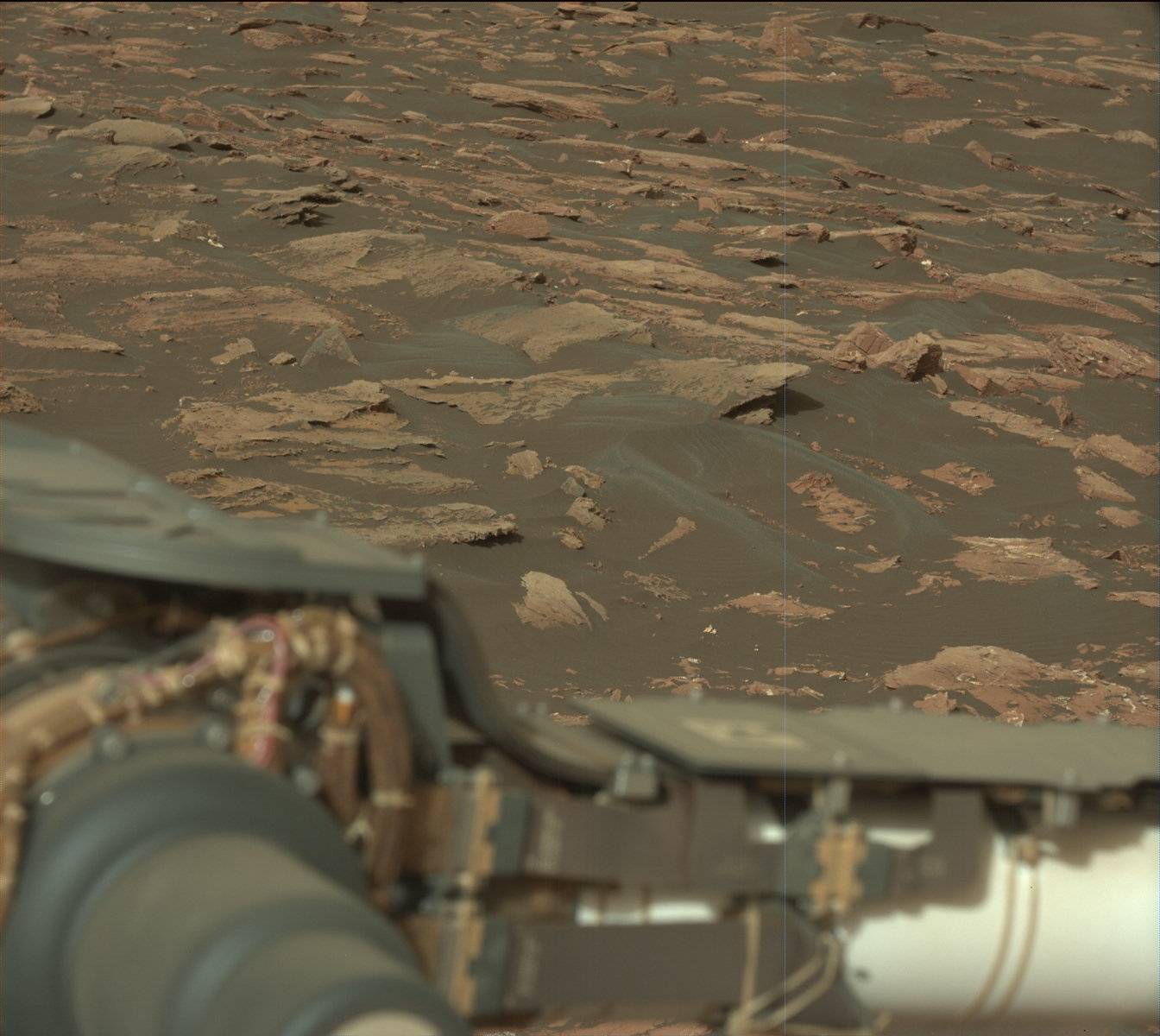 Nasa's Mars rover Curiosity acquired this image using its Mast Camera (Mastcam) on Sol 1546