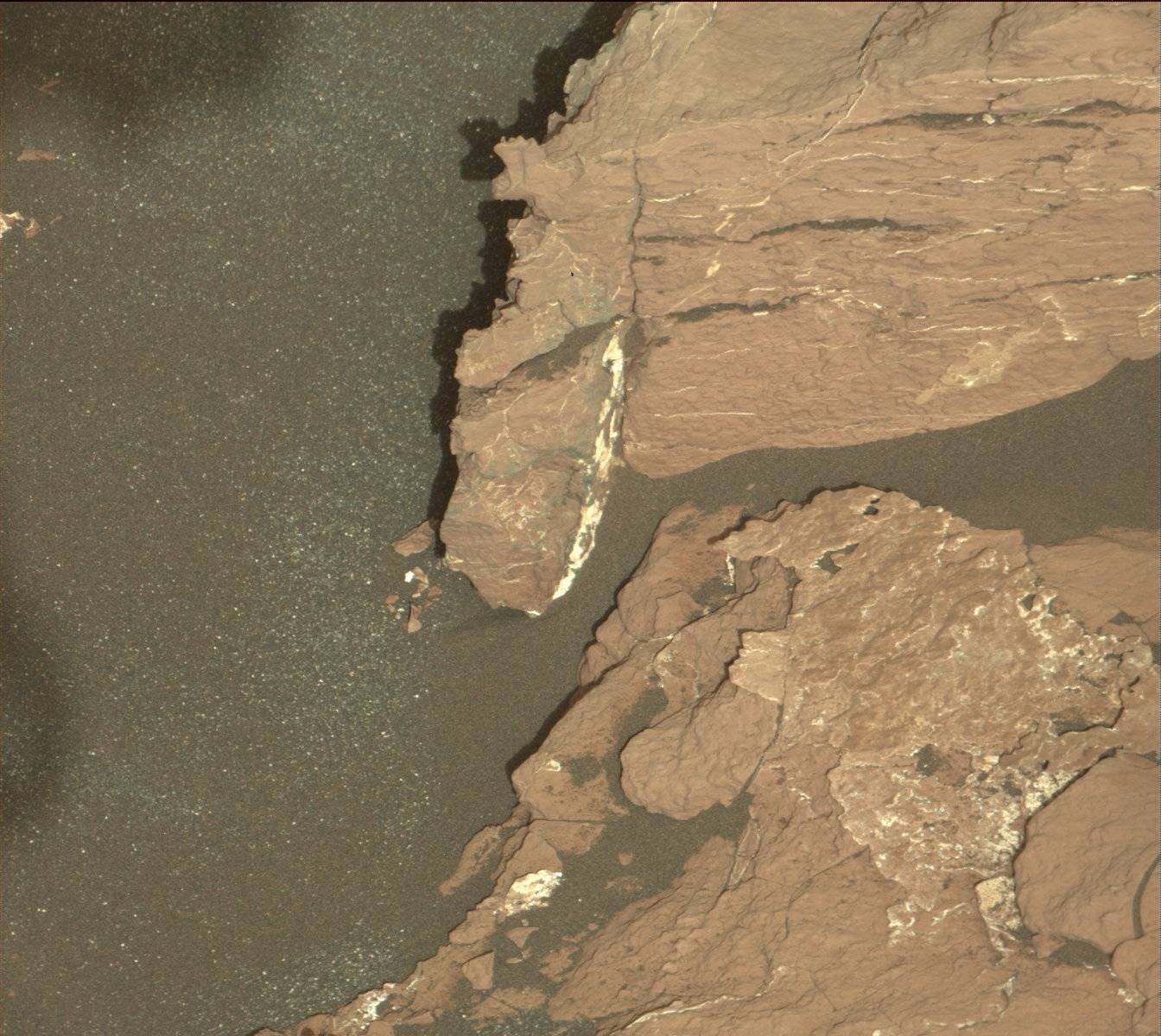 Nasa's Mars rover Curiosity acquired this image using its Mast Camera (Mastcam) on Sol 1546