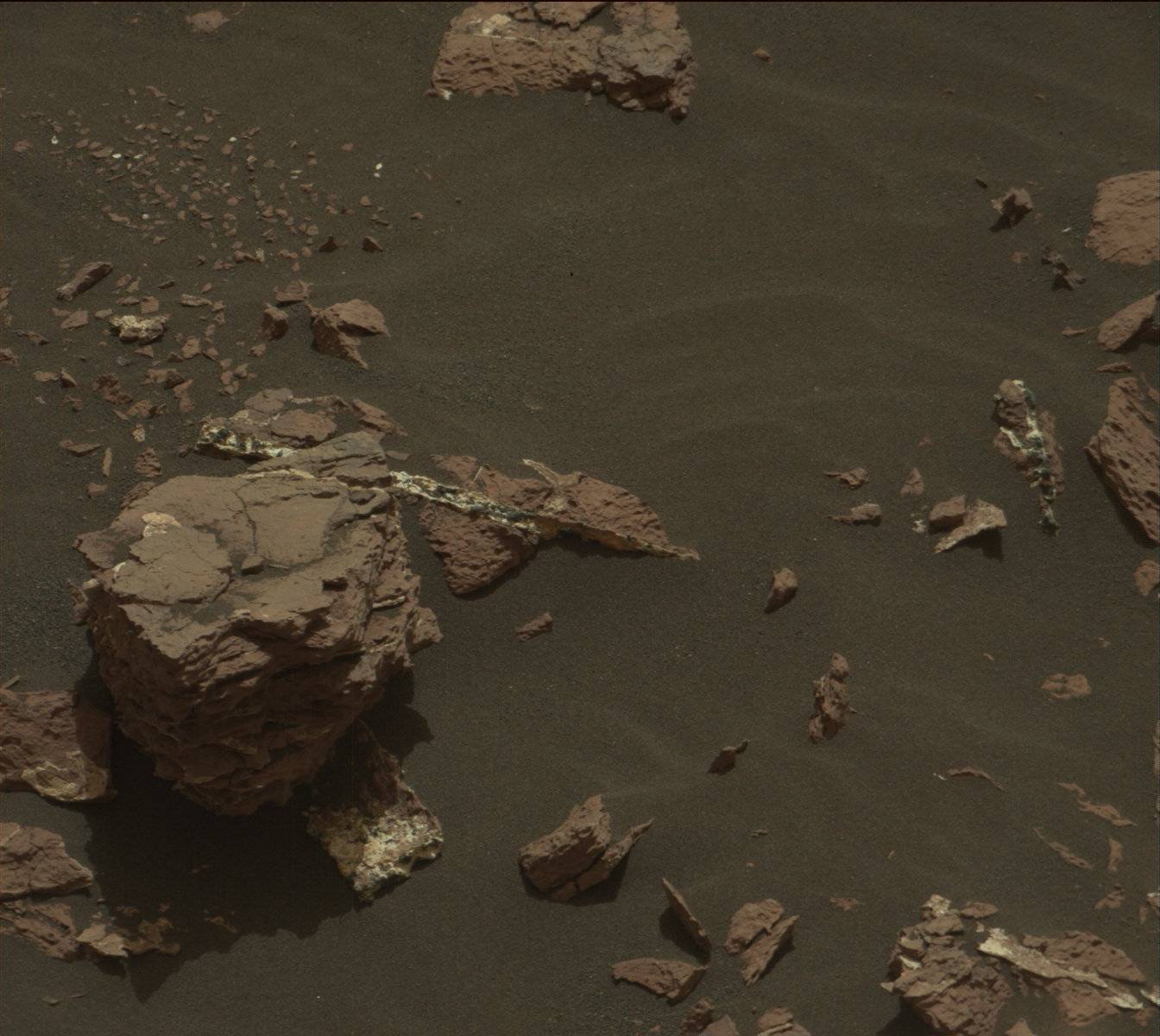 Nasa's Mars rover Curiosity acquired this image using its Mast Camera (Mastcam) on Sol 1548