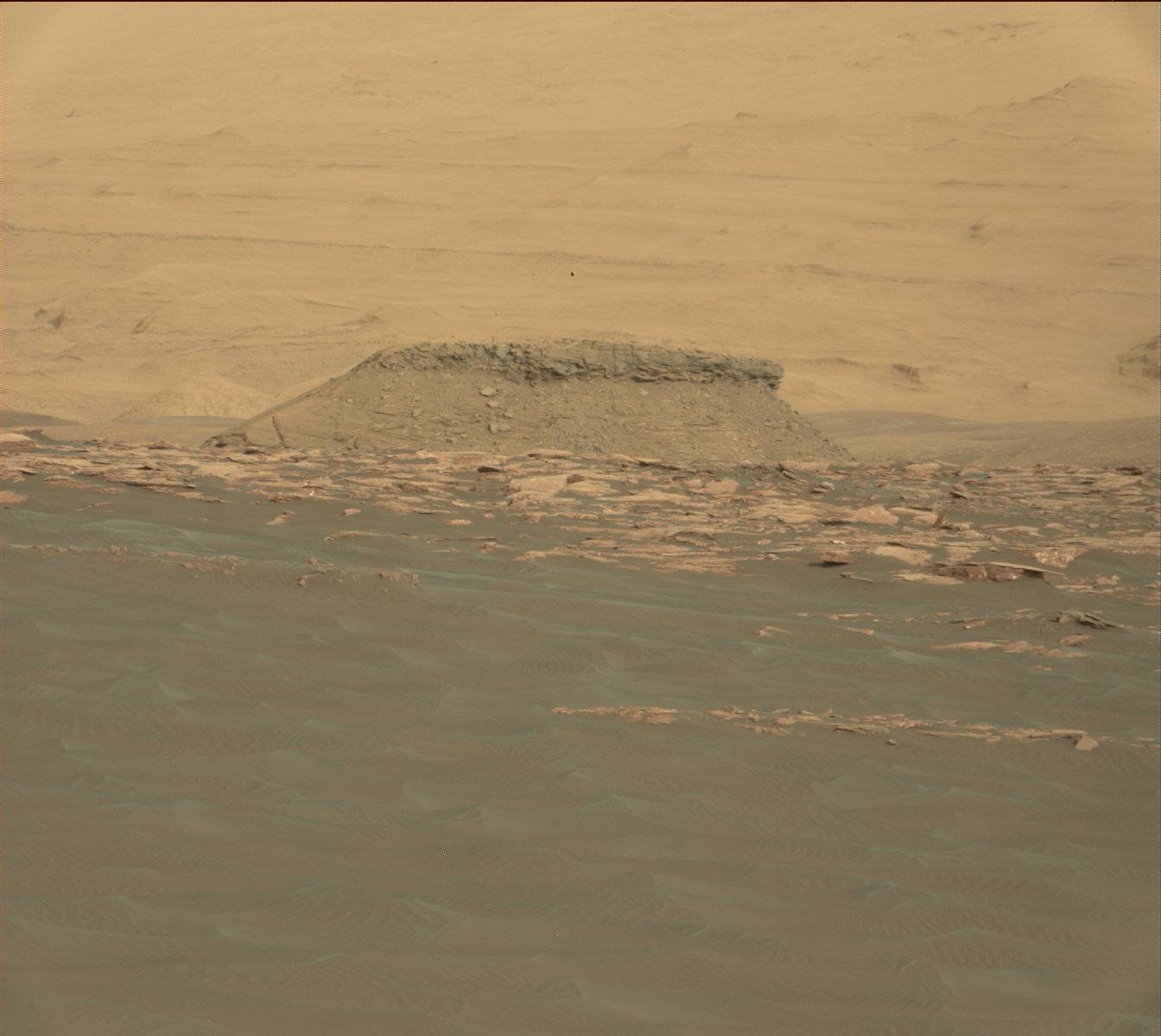 Nasa's Mars rover Curiosity acquired this image using its Mast Camera (Mastcam) on Sol 1548