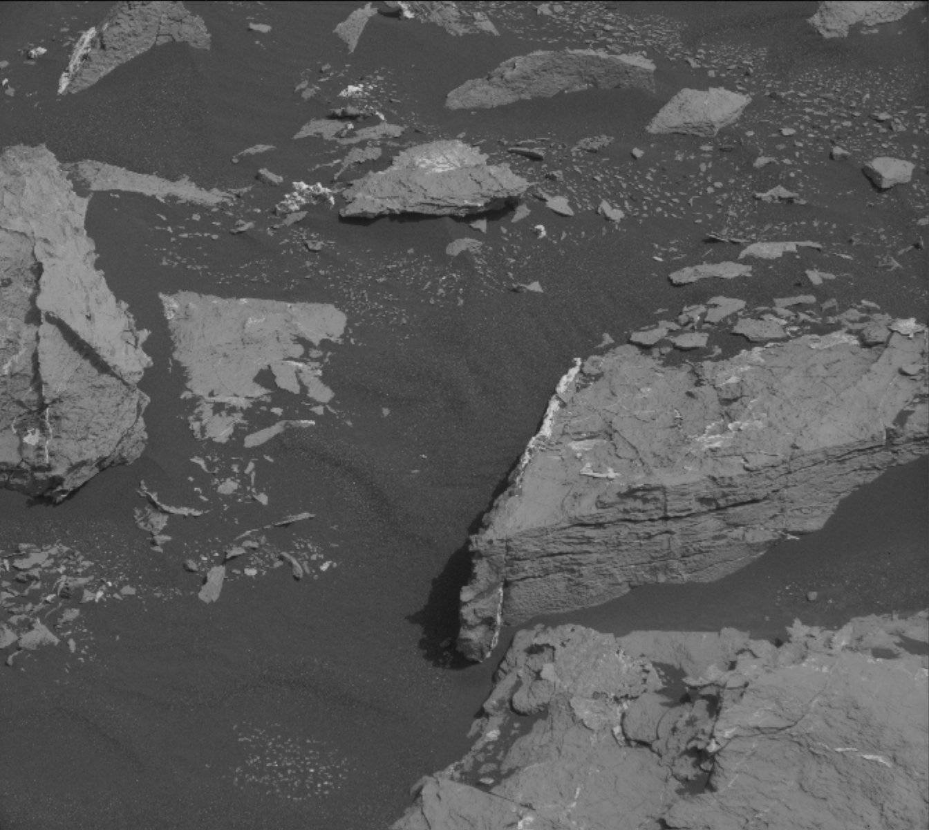 Nasa's Mars rover Curiosity acquired this image using its Mast Camera (Mastcam) on Sol 1552
