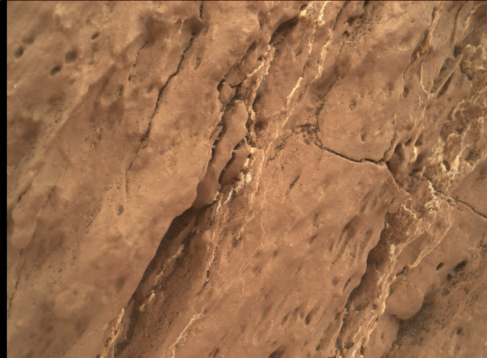Nasa's Mars rover Curiosity acquired this image using its Mars Hand Lens Imager (MAHLI) on Sol 1552