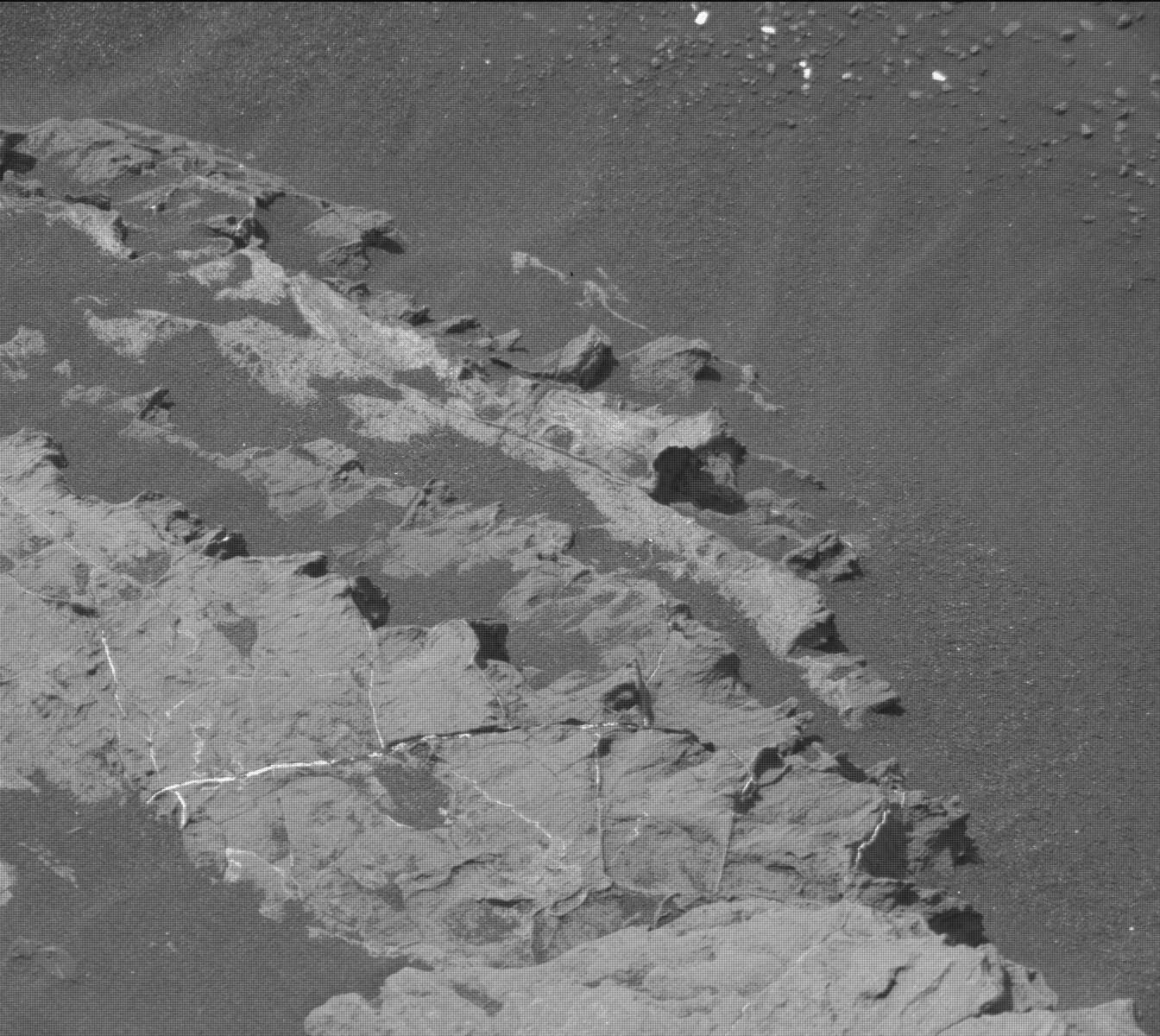 Nasa's Mars rover Curiosity acquired this image using its Mast Camera (Mastcam) on Sol 1555