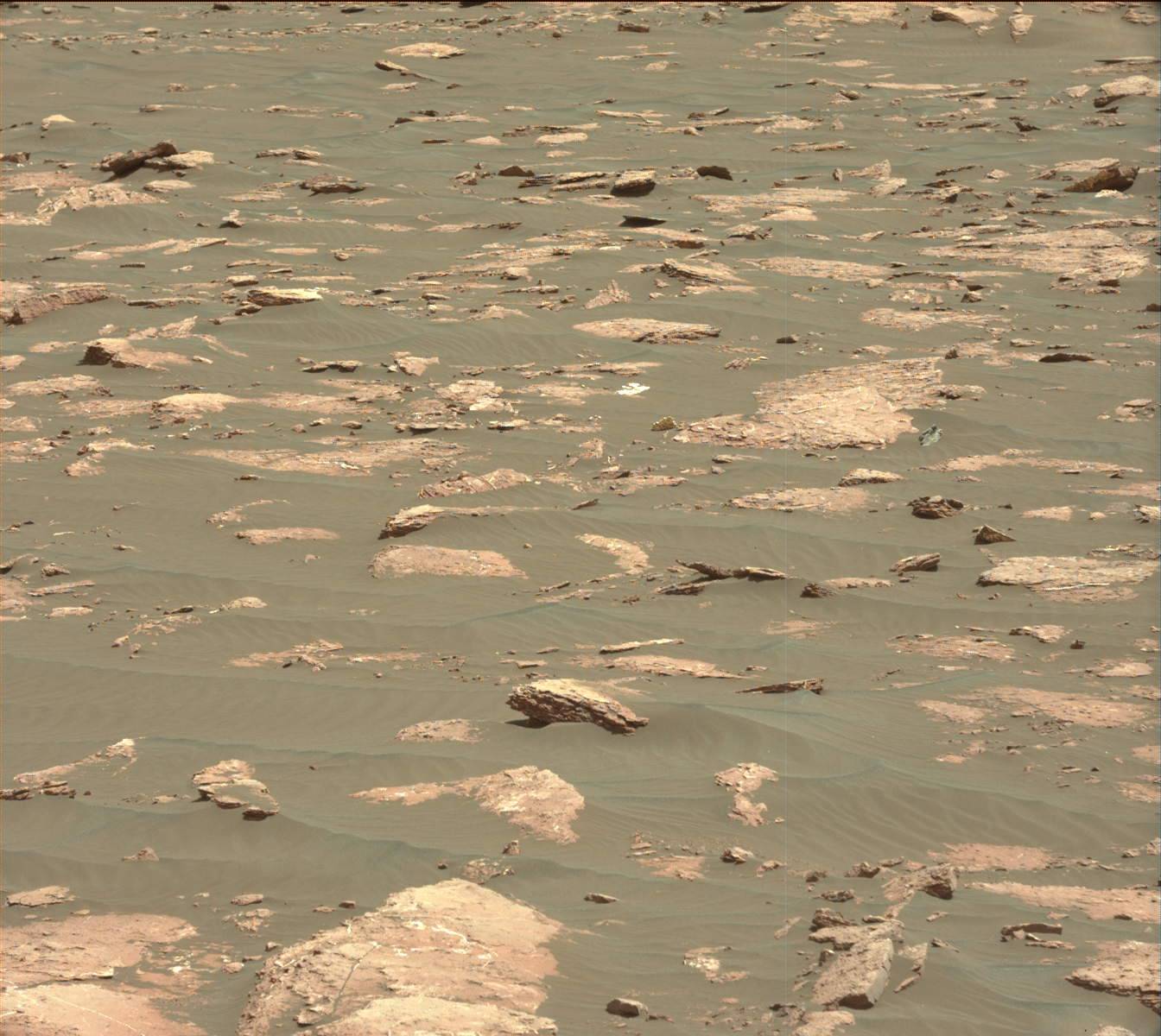 Nasa's Mars rover Curiosity acquired this image using its Mast Camera (Mastcam) on Sol 1574