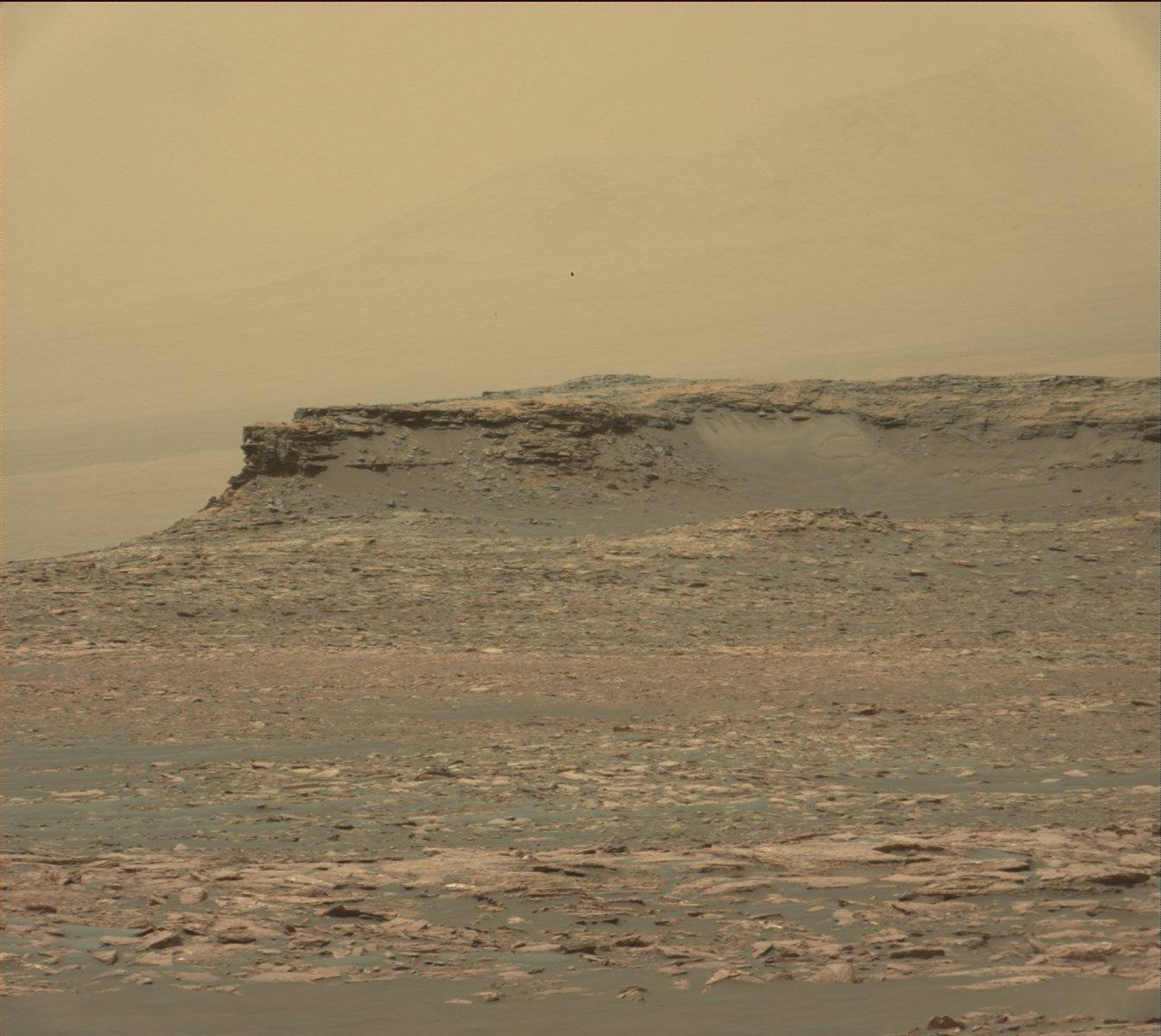 Nasa's Mars rover Curiosity acquired this image using its Mast Camera (Mastcam) on Sol 1576