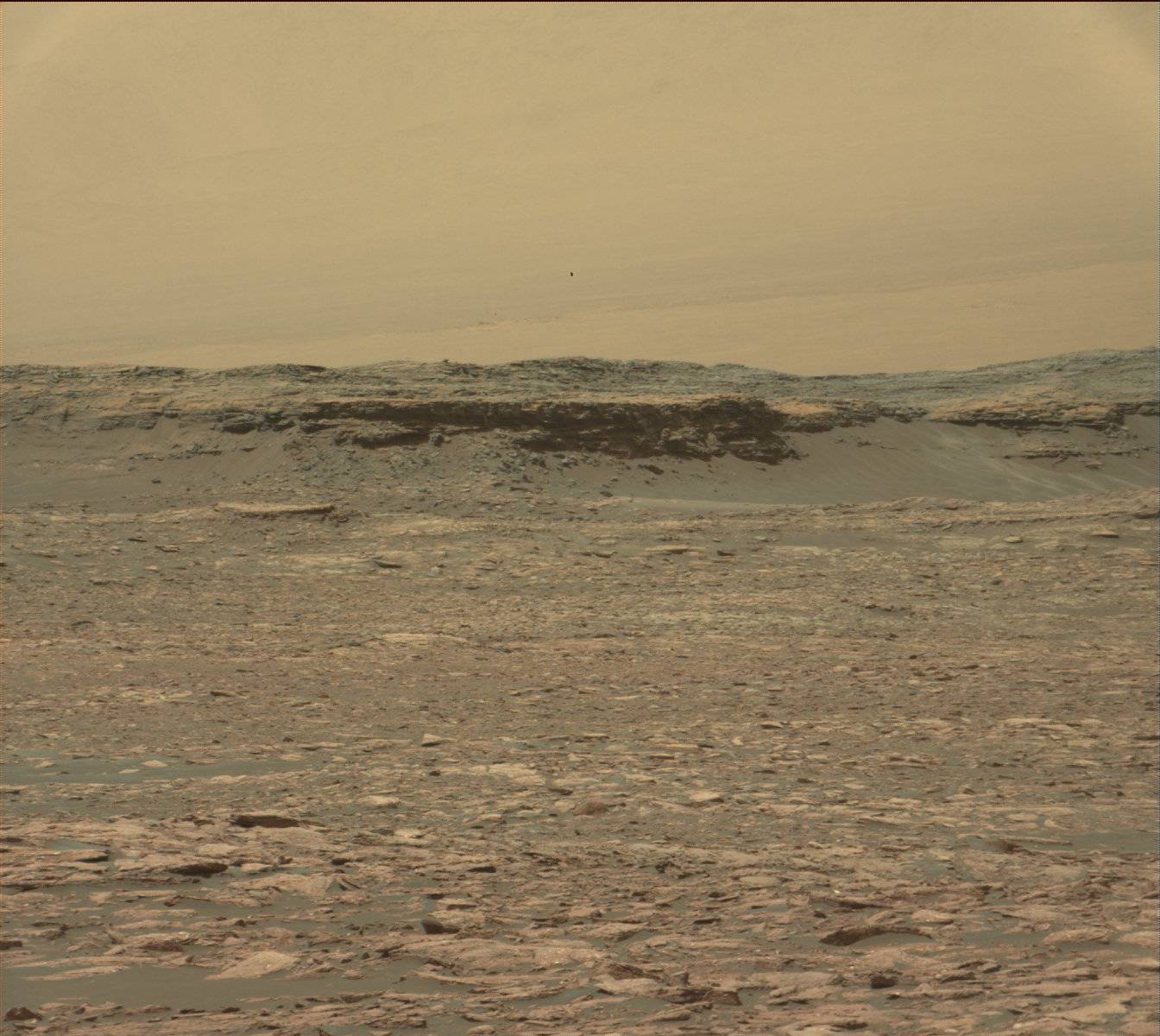 Nasa's Mars rover Curiosity acquired this image using its Mast Camera (Mastcam) on Sol 1576