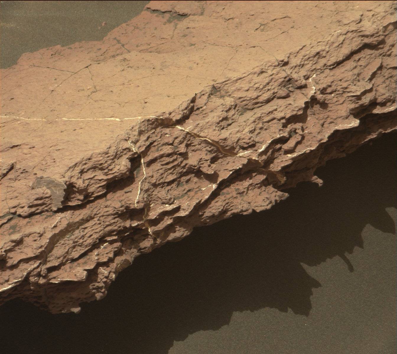 Nasa's Mars rover Curiosity acquired this image using its Mast Camera (Mastcam) on Sol 1577