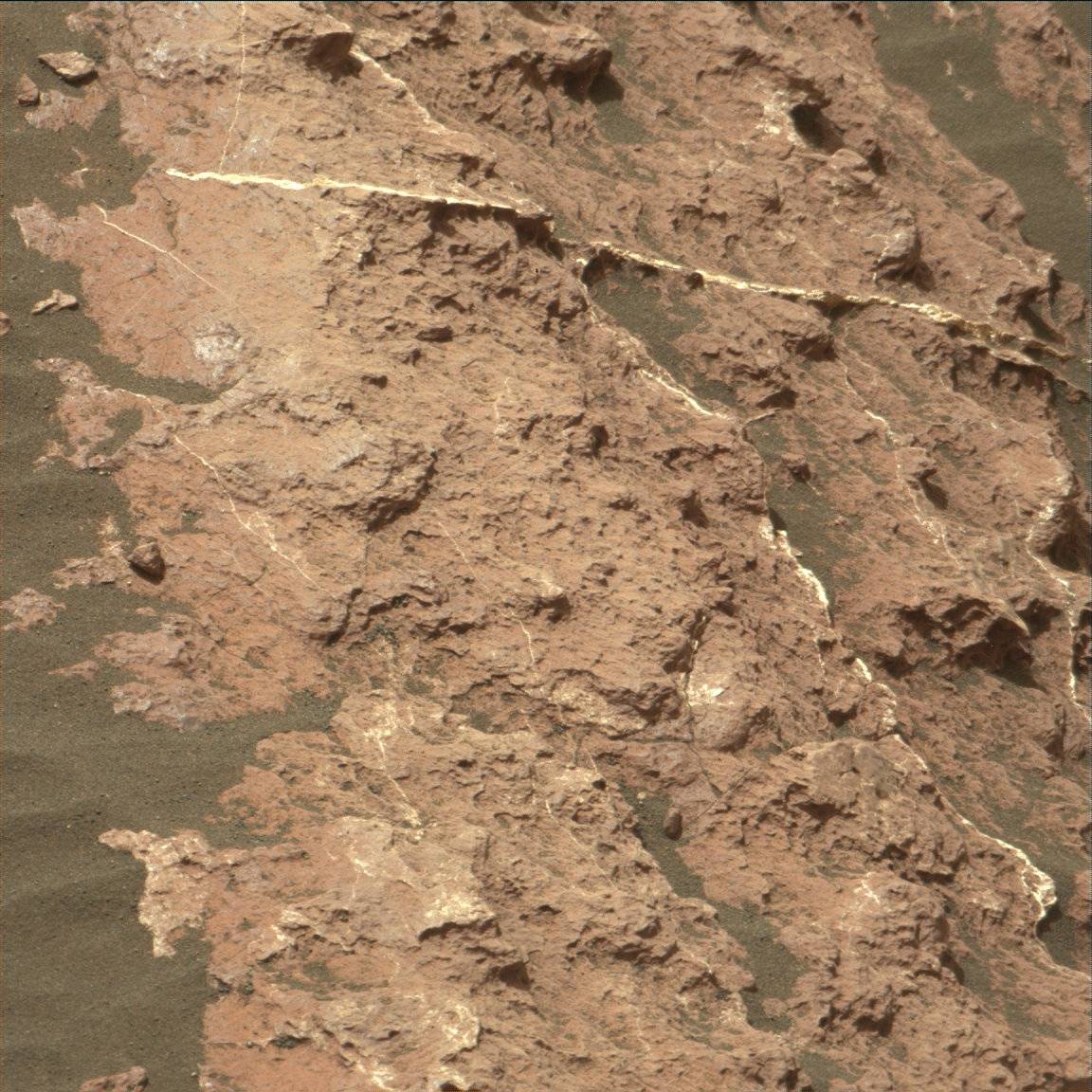 Nasa's Mars rover Curiosity acquired this image using its Mast Camera (Mastcam) on Sol 1577