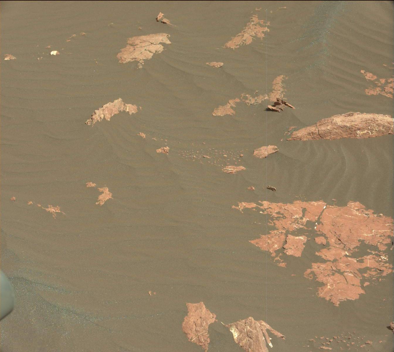 Nasa's Mars rover Curiosity acquired this image using its Mast Camera (Mastcam) on Sol 1578